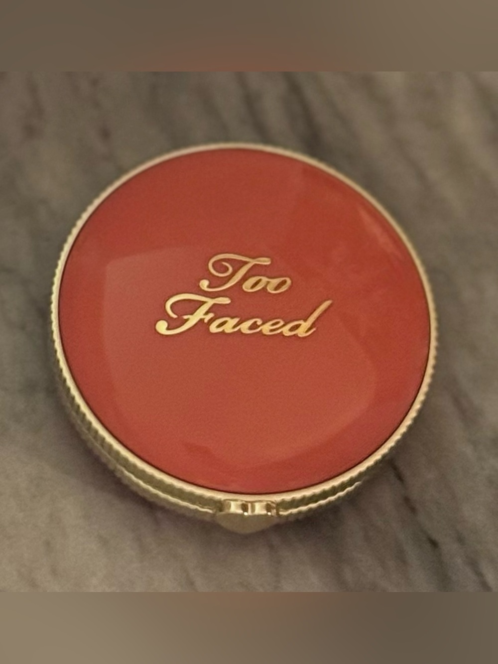 Too Faced Cloud Crush Blurring Blush Golden Hour Satin Peach Pink - New In Box - Picture 5 of 9